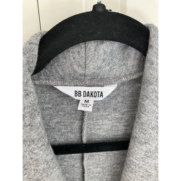 BB Dakota Off the Clock Knit Zip Jacket size Medium, New - Picture 5 of 6